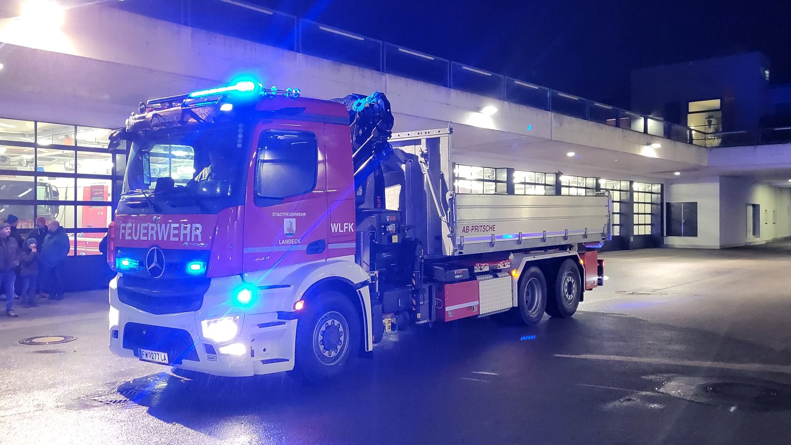 Bilder vom Fahrzeugempfang