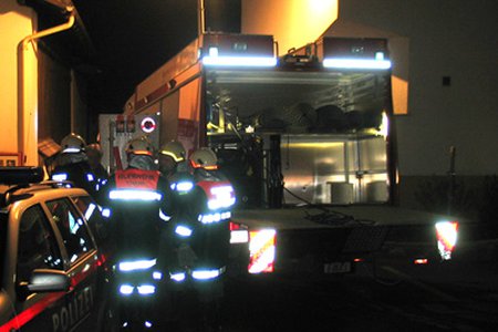 Brand eines Dachgeschosses in Pfunds