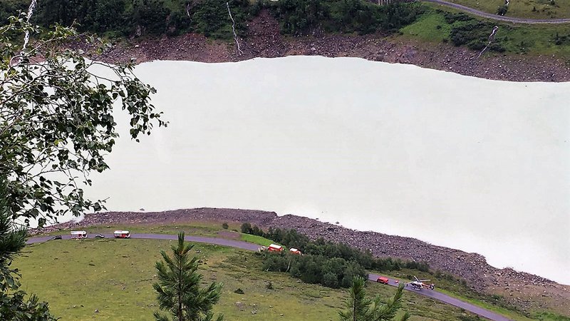 Waldbrand nach Blitzeinschlag im Kaunertal