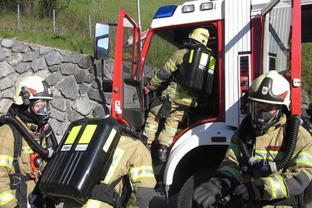 LKW-Brand im Strenger Tunnel
