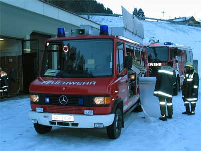 Austritt von Hydrauliköl in Urgen