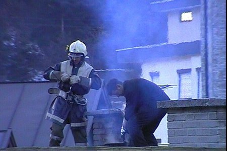 Kaminbrand in der Malser Straße