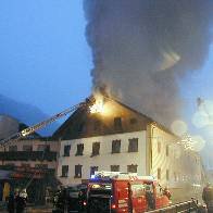 Brannt im Hotel Pezina in Flirsch