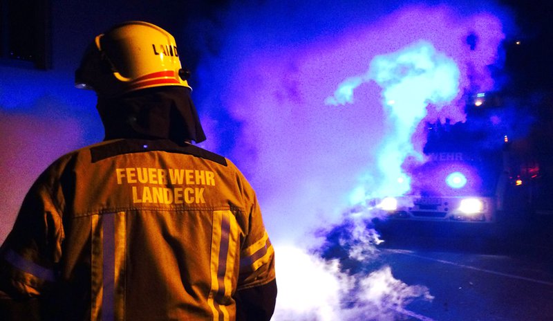 Feuer in der Neujahrsnacht 2014