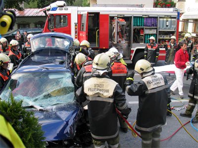 Verkehrsunfall in Urgen