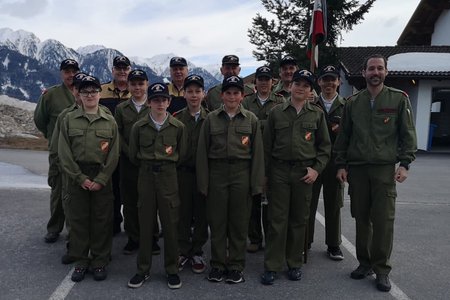 Wissenstest der Feuerwehrjugend in Fiss