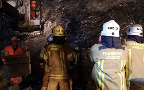 Besichtigungen von Tunnelbaustellen im Bezirk Landeck