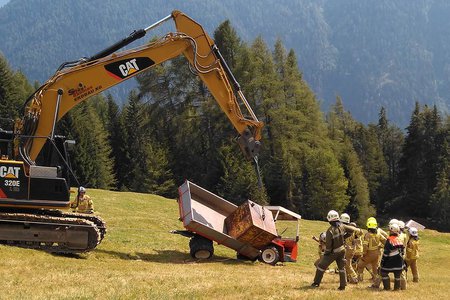 Traktorbergung Dawinalpe Strengen