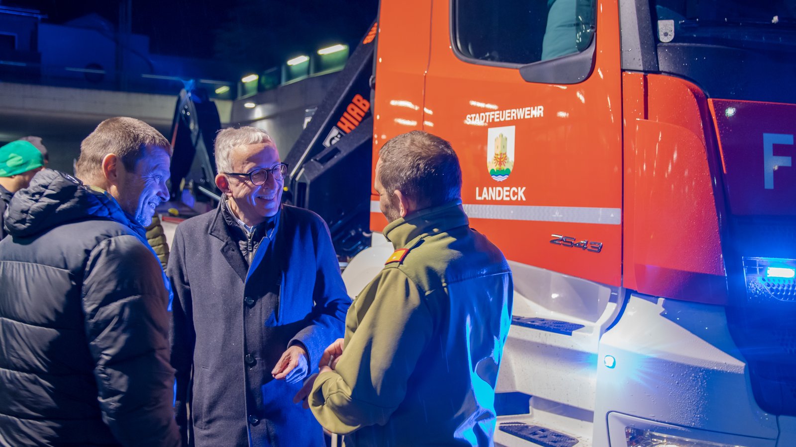 Bilder vom Fahrzeugempfang