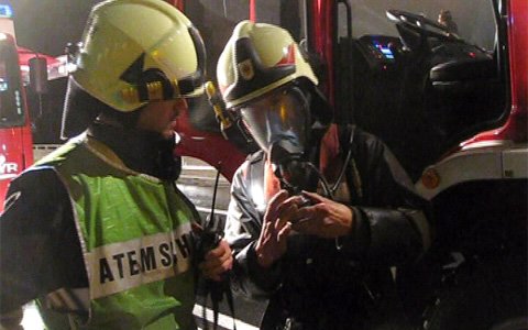 Tunnelübung im Perjentunnel