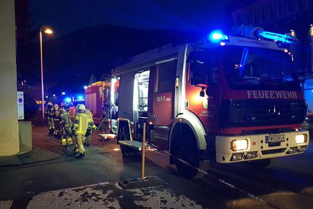 Gebäudebrand in Landeck