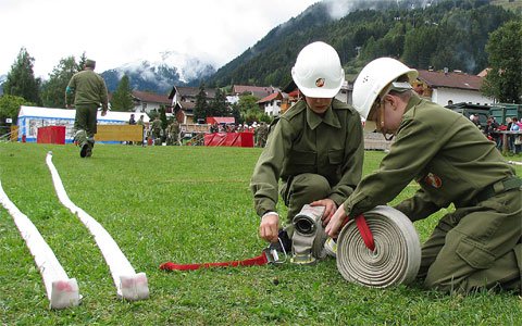 Teambewerb der Jugendfeuerwehren in Pettneu