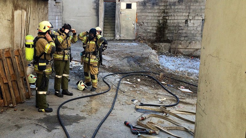 Brandalarm in der ehemaligen Metzgerei Zangerl