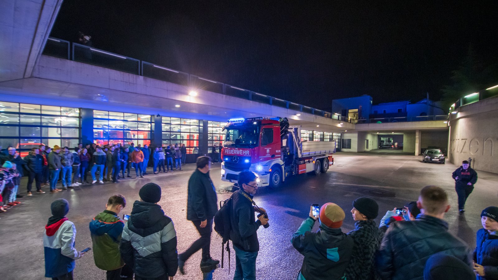 Bilder vom Fahrzeugempfang