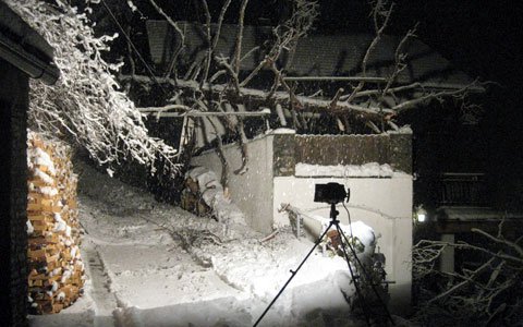 29 Einsätze wegen massiven Schneefall