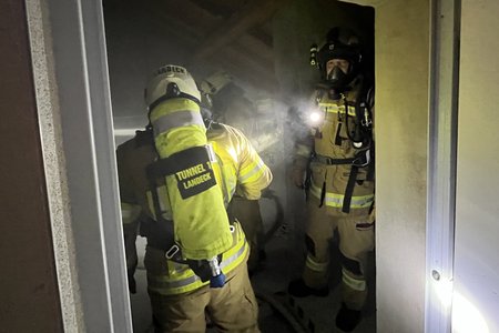 Gebäudebrand in Landeck