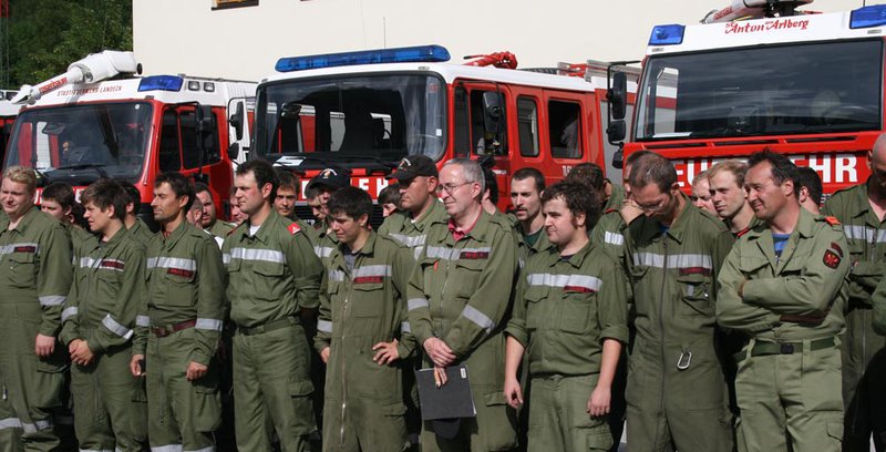 3. Übungstag der Feuerwehr Landeck