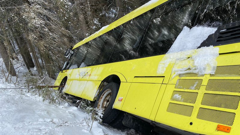 Absturz eines Linienbus in St. Anton