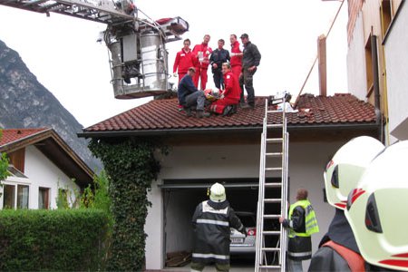 Arbeitsunfall in Zams