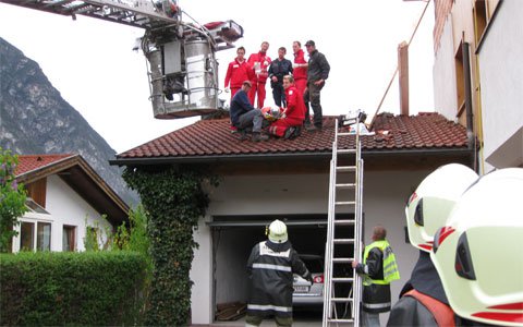 Arbeitsunfall in Zams