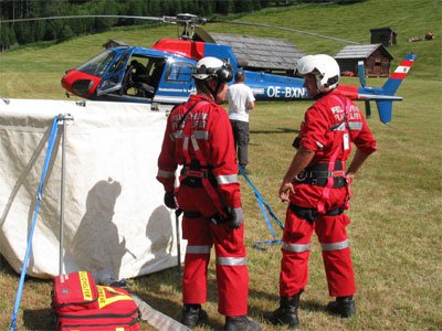 Waldbrand in Pfunds