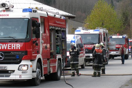 Fließer Familie nach Brand obdachlos