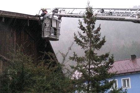 Sturmschaden in Landeck