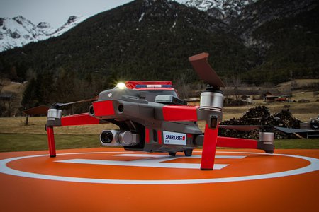 Die Feuerwehr im Bezirk Landeck hebt ab und erobert den Luftraum