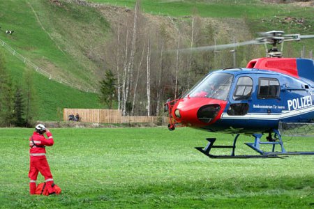 Waldbrand in Ischgl