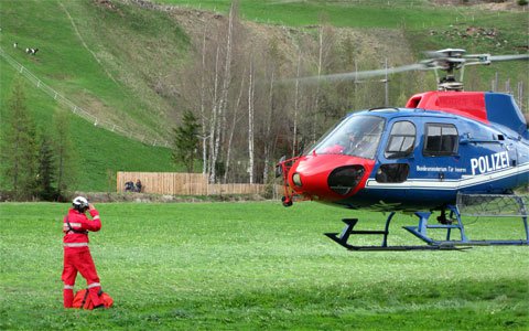 Waldbrand in Ischgl