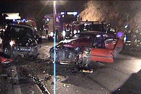 Verkehrsunfall auf der Reschenbundesstraße