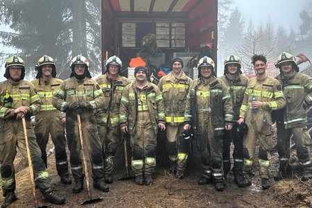 Länderübergreifender Unterstützungseinsatz beim Waldbrand in Prad/Stilfs – Südtirol (ITA)