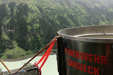 Waldbrand nach Blitzeinschlag im Kaunertal