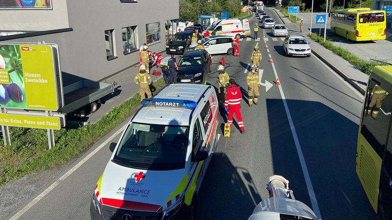 Verkehrsunfall auf der B171