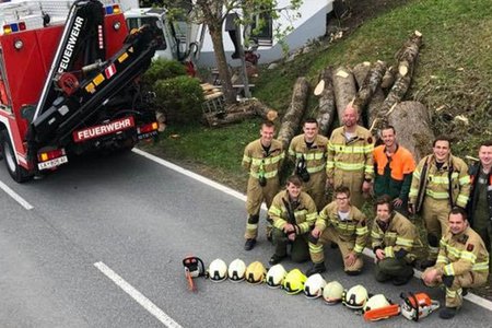 Sanierungsarbeiten am Gerätehaus Perfuchsberg