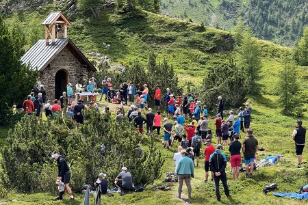 Bergmesse bei der Florianikapelle am Zirmegg