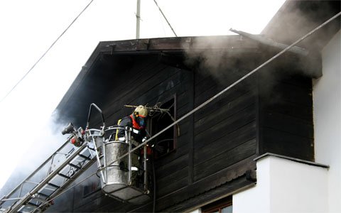 Wohnungsbrand in Landeck