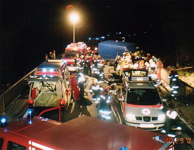 Verkehrsunfall auf der Arlbergbundesstraße