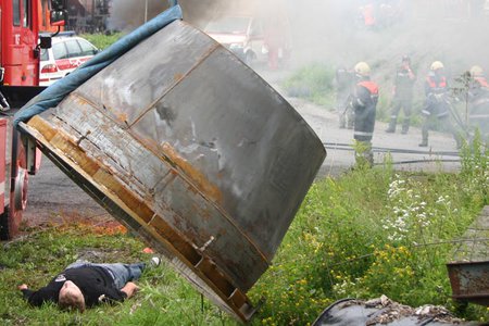 Übungstag der Feuerwehr Landeck