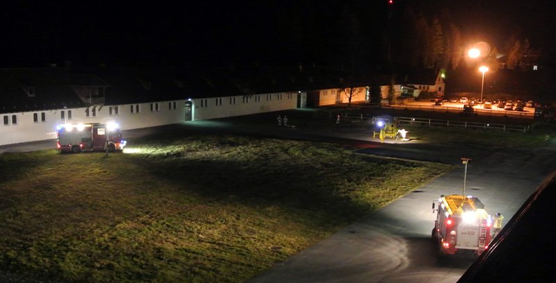 Feuerwehr Landeck organisiert eine Nachtlandeübung