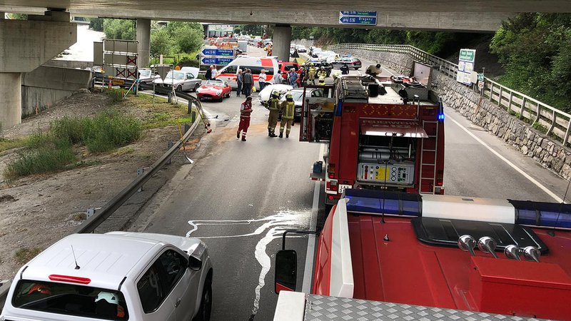 Schwerer Verkehrsunfall im Bereich Landeck-West