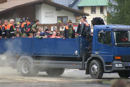 Hochwasser im Bezirk Landeck