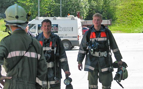 Gasaustritt in Prutz