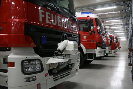 Die Feuerwehr Landeck übersiedelte in das neue EINSATZZENTRUM LANDECK