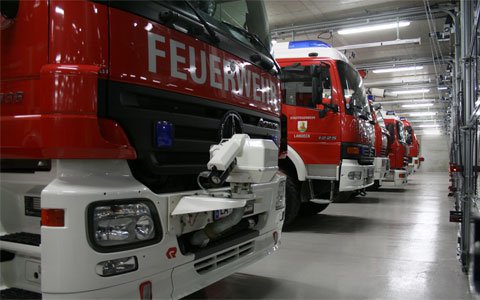 Die Feuerwehr Landeck übersiedelte in das neue EINSATZZENTRUM LANDECK